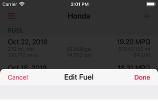 Road Trip MPG screenshot 1