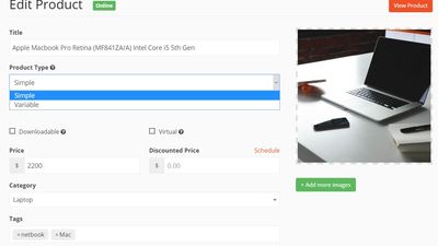 Multiple Product Types