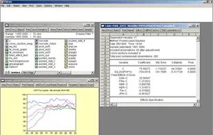 EViews screenshot 2
