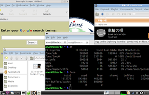 Liberté Linux screenshot 3