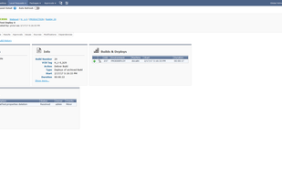 Overview of the current Level Request (Build, Test, Production).