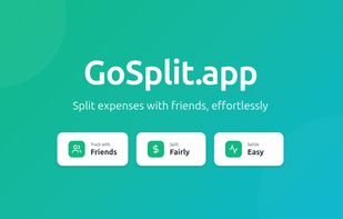 GoSplit screenshot 1