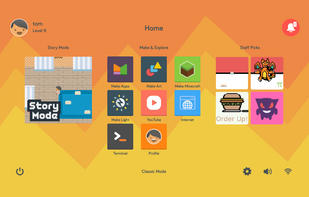 Kano OS screenshot 1