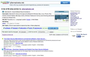 Similar Site Search screenshot 1