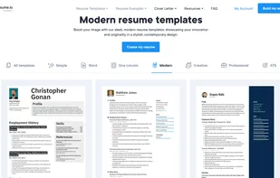 Resume.io screenshot 2