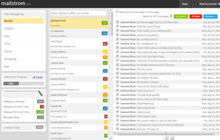 Mailstrom screenshot 1