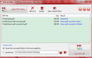 PDF to HTML screenshot 1