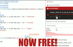 FREE Time Traveling at code execution! The standard debugging tool contains instruments such as step-into, step-over or step-out. RevDeBug allows you to travel in the opposite direction, to inspect what causes the bug in your project. No steps limit!