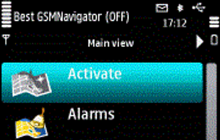 GSM Navigator screenshot 1