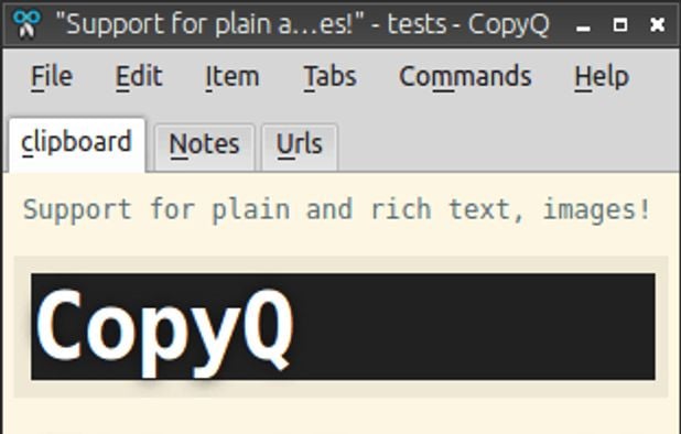 CopyQ: Multi-Platform Clipboard Manager with Advanced Features ...