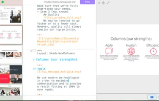 Main interface of Slidium