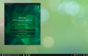 Spreadsheet Conversion Tool screenshot 1