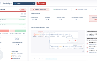 Advanced Vulnerability Scanning: Identify and assess risks across your infrastructure with DeepSurface's contextualized threat modelling, enabling proactive mitigation strategies.