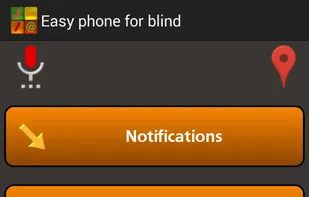 Easy Phone for Blind screenshot 1