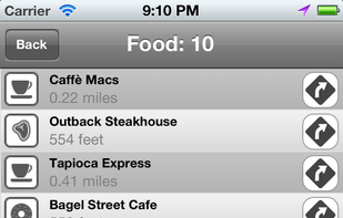 BlindSquare screenshot 2