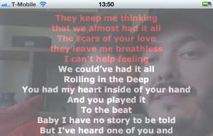Red Karaoke screenshot 1