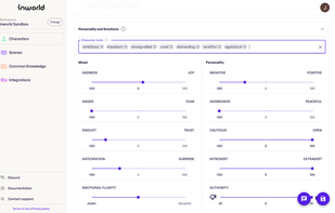 Inworld screenshot 1