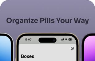 Organise pills your way