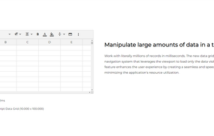Jspreadsheet screenshot 1