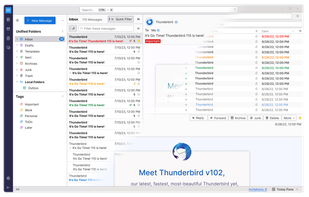 Thunderbird screenshot 1