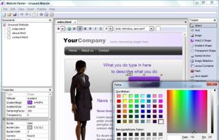 WebsitePainter screenshot 1