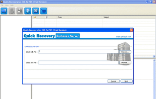 Quick Recovery for EDB to PST screenshot 1