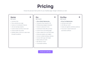 Snipfeed's Pricing