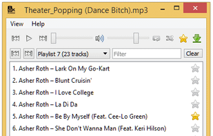 okPlayer screenshot 2