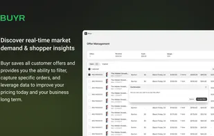Buyr - Discover real time market demand & shopper insights