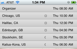 World Meeting Planner screenshot 1
