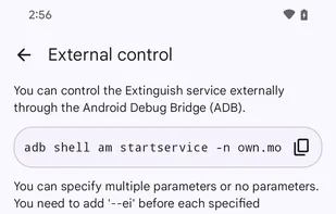 Extinguish screenshot 2
