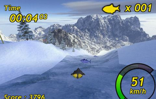 Tux Rider screenshot 1