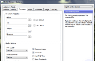 7-PDF Printer screenshot 1