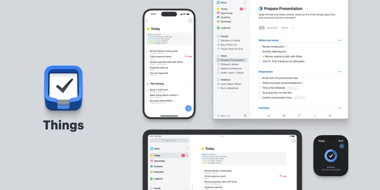 Cultured Code introduces interactive widgets in Things 3.19 for iOS, iPadOS, and watchOS image