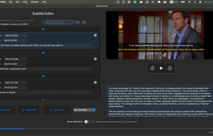 MacScriber screenshot 1
