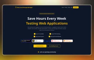 Easy Local Storage Manager screenshot 1
