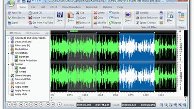 Free Audio Editor screenshot 1