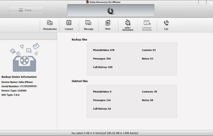 Data Recovery for iPhone screenshot 1