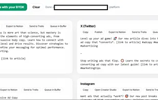 ContentRepurpose screenshot 2