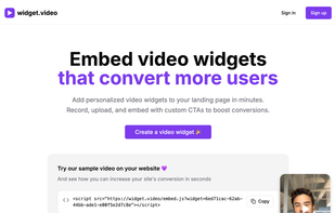 Widget.video Thumbnail