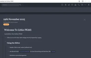 Lithic PKMS screenshot 1