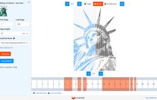 Using Wunderfold's on-screen ruler