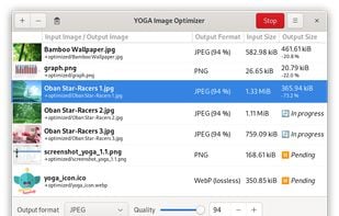 YOGA Image Optimizer screenshot 1