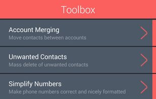 Contacts Optimizer screenshot 2