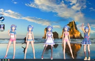 DesktopMMD3:Miss Fish screenshot 1