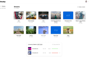 Cloudup screenshot 1