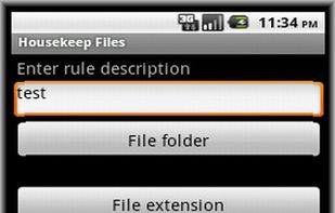 Housekeep Files screenshot 1