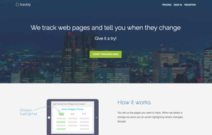 Trackly screenshot 1