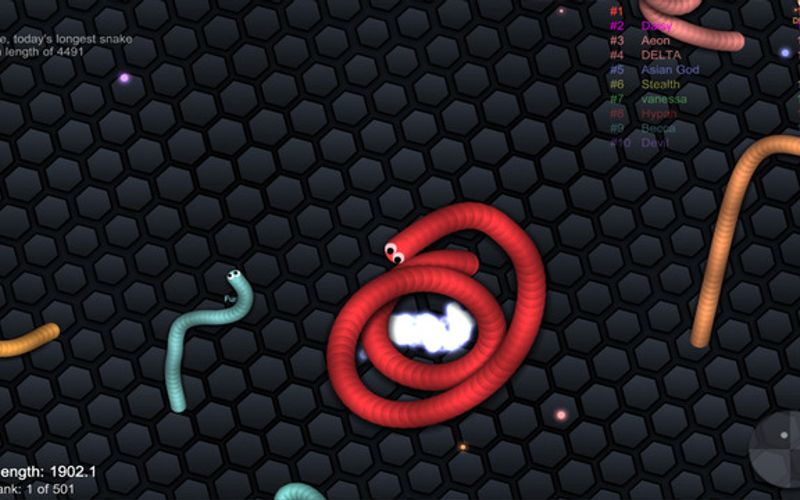 What all the Slither.io skins mean on iOS and Android