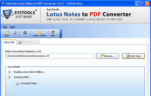 Locate, Preview and Scan NSF Files